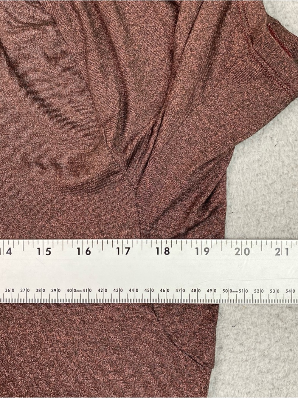 Lululemon T Shirt Men's Size M (Estimated) Curve Hem Gym Workout Athletic Medium - Picture 5 of 8